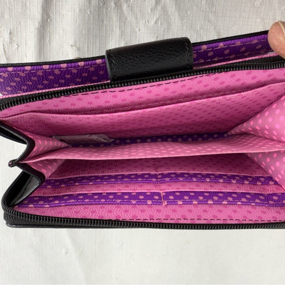 Disney Parks So Sweet Clutch Wristlet Wallet NWOT Mickey Minni - Picture 9 of 11